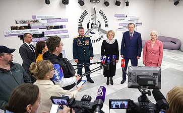 Валентина Матвиенко приняла участие в торжественном открытии Гатчинского центра образования «Высший пилотаж»