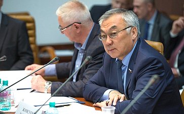 Б. Жамсуев на заседании Комитета СФ по обороне и безопасности