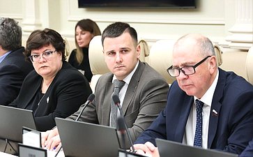 Расширенное заседание Комитета СФ по Регламенту и организации парламентской деятельности (в рамках дней Тульской области в Совете Федерации)