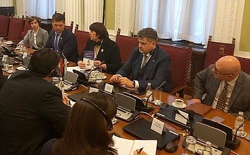 Группа дружбы Совета Федерации с Парламентом Республики Сербии провела ряд встреч в сербском Парламенте