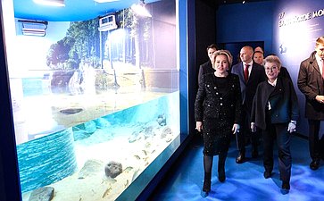 Председатель СФ Валентина Матвиенко посетила Музей Мирового океана