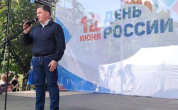 Сергей Перминов принял участие в событиях, приуроченных ко Дню России в Гатчине Ленинградской области