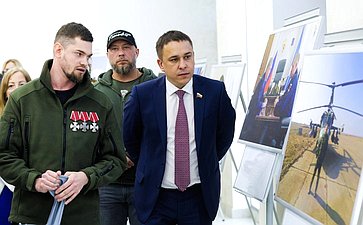 Айрат Гибатдинов представил фотовыставку «Герои Гостомеля» в Тимирязевской академии