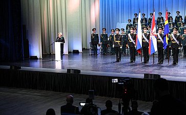 Председатель Совета Федерации Валентина Матвиенко выступила на торжественном собрании, посвященном 81-й годовщине героического штурма Кёнигсберга