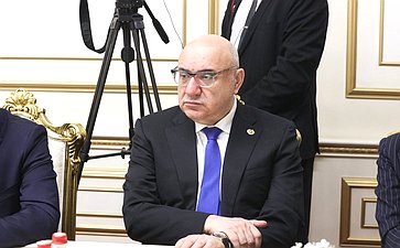 Встреча делегации Совета Федерации с Председателем Национального Собрания Республики Армения Аленом Симоняном