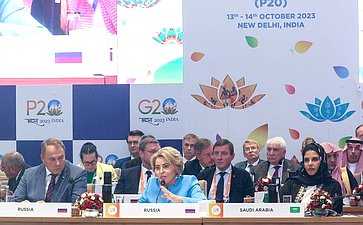 Председатель СФ Валентина Матвиенко выступила в дискуссии в рамках пленарной сессии «Повестка дня в области устойчивого развития на период до 2030 года: демонстрация достижений, ускорение прогресса»