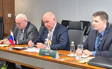 Григорий Карасин провел встречу с председателем Комитета по международным делам и национальной обороне Федерального сената Бразилии Нельсиньо Традом