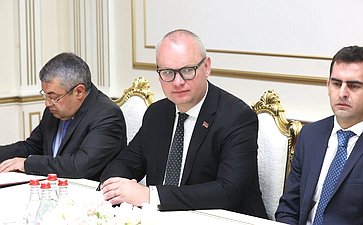 Встреча делегации Совета Федерации с Председателем Национального Собрания Республики Армения Аленом Симоняном