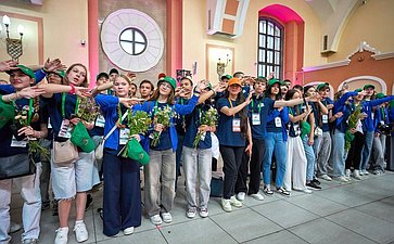 Участники «Поезда Памяти» прибыли в город-герой Москву (фото Фонд «Культурное пространство»)