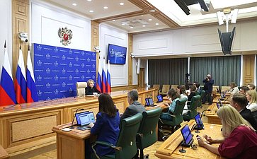 Пресс-конференция Председателя Совета Федерации Валентины Матвиенко по итогам весенней сессии 2025 года