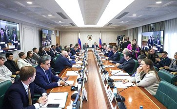 Встреча сенаторов с генеральным директором и председателем правления ПАО «Аэрофлот – Российские авиалинии» Сергеем Александровским