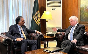 Владимир Чижов провел встречу с Министром иностранных дел Пакистана Джалилом Аббасом Джилани
