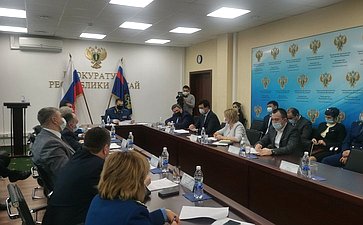 Владимир Полетаев в ходе работы в регионе принял участие в совещании с инвесторами Республики Алтай