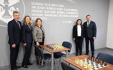 Сенаторы посетили Центр физкультурной и спортивной работы «Олимпия» Тюменского муниципального района