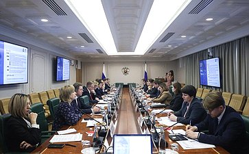 Заседание рабочей группы по вопросам семейной политики и повышению рождаемости в субъектах Российской Федерации