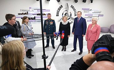 Валентина Матвиенко приняла участие в торжественном открытии Гатчинского центра образования «Высший пилотаж»