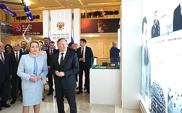 Открытие в Совете Федерации выставки «Гордость. Вдохновение. Мечта», посвященной 80-летию атомной промышленности