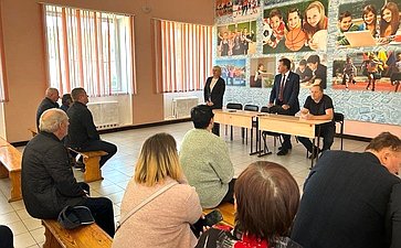 Сергей Рябухин посетил Базарносызганский район