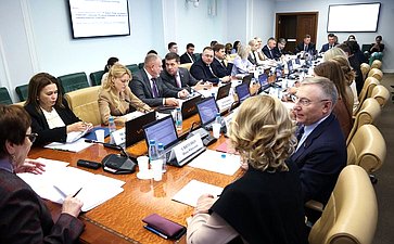 Заседание Комитета Совета Федерации по социальной политике