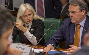 О. Ковитиди Заседание Комитета общественной поддержки жителей Юго-Востока Украины
