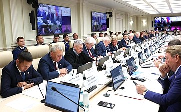 Совместное заседание Комитета СФ по конституционному законодательству и государственному строительству, Комитета СФ по обороне и безопасности и Комитета СФ по федеративному устройству, региональной политике, МСУ и делам Севера