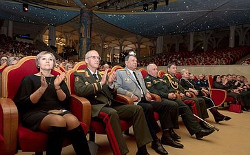 Людмила Талабаева приняла участие в ХХХ Всероссийской Юбилейной Церемонии награждения военнослужащих Российской Армии «Есть такая профессия — Родину защищать»
