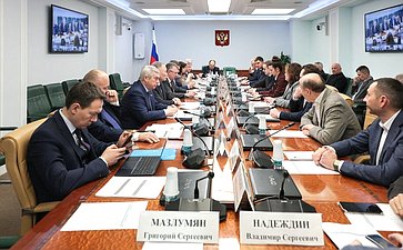 Круглый стол Комитета Совета Федерации по экономической политике «О приведении в нормативное состояние региональной и местной дорожной сети в рамках национального проекта «Инфраструктура для жизни»»