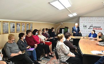Владимир Бекетов встретился с журналистами в редакции медиахолдинга «Вольная Кубань»