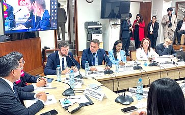 Айрат Гибатдинов и Наталья Кувшинова приняли участие в заседаниях парламентских комиссий в рамках 11-й Всемирной конференции молодых парламентариев МПС