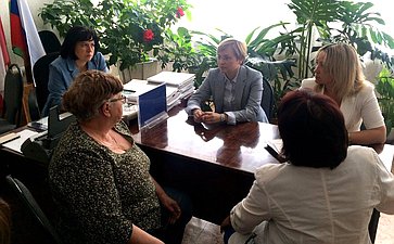 Людмила Бокова провела личные приемы граждан в сельских поселениях