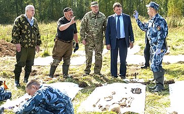 Андрей Епишин посетил экспедиционный лагерь «Ржев. Калининский фронт — 2018»