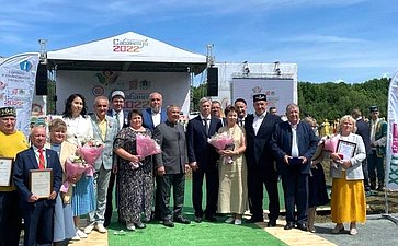 Сергей Рябухин в ходе рабочей поездки в регион принял участие в праздничных мероприятиях XXII федерального Сабантуя в качестве почетного гостя