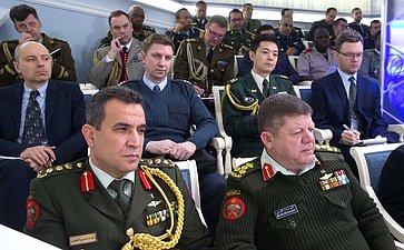 Брифинг с военными атташе иностранных государств, аккредитованными в Российской Федерации