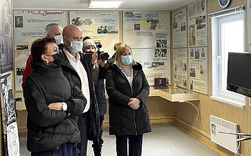 Татьяна Кусайко накануне Дня космонавтики посетила музей имени Ю.А. Гагарина в посёлке Корзуново