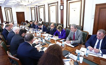 Расширенное заседание Комитета СФ по международным делам совместно с Комитетом СФ по экономической политике