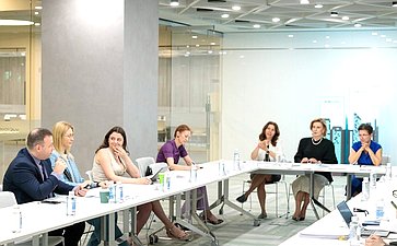 Заместитель Председателя СФ Инна Святенко провела первое очное заседание рабочей группы «Социальные проекты» Экспертного совета Агентства стратегических инициатив