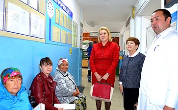 В Хайбуллинском районе Республики Башкортостан состоялся выездной прием врачей ведущих республиканских клиник