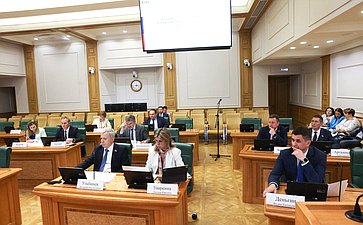 Заседание трехсторонней комиссии по вопросам межбюджетных отношений от Совета Федерации