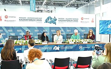 Inna Svyatenko: The Female Perspective discussion track has become a traditional part of the business programme of the Russia – Islamic World: KazanForum