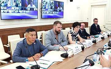 Заседание Совета Палаты молодых законодателей при СФ