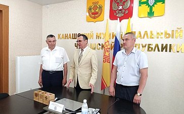 Николай Федоров совершил рабочую поездку в Канашский муниципальный округ