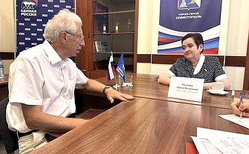 Лариса Мельник провела первый сентябрьский личный приём