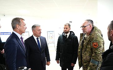 Сенаторы провели осмотр строящейся общеобразовательной школы г. Иркутска