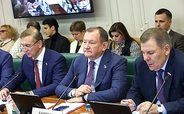 Расширенное заседание Комитета Совета Федерации по экономической политике (в рамках дней Тульской области в Совете Федерации)