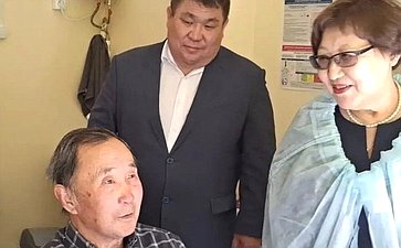 Альбина Кириллова побывала в Петропавловке, районном центре Джидинского района