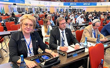 Участие делегации Совета Федерации в работе 145-й Ассамблеи Межпарламентского союза