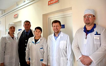 Вадим Харлов посетил испытательную лабораторию ОГБУ «Симбирский референтный центр ветеринарии и безопасности продовольствия»