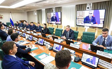 Заседание Палаты молодых законодателей при Совете Федерации