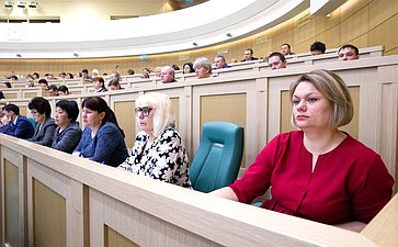 Встреча Председателя Совета Федерации с тружениками социальной сферы села