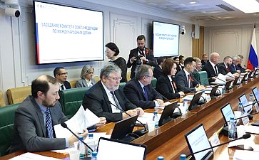 Расширенное заседание Комитета Совета Федерации по международным делам «Опыт Волгоградской области по развитию международных связей» (в рамках Дней Волгоградской области в Совете Федерации)
